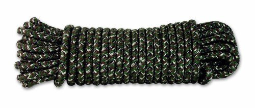 Chapuis DR63 Cuerda de Polipropileno Trenzada - 450 kg - Diámetro 6 mm - Largo 15 m - Camuflaje