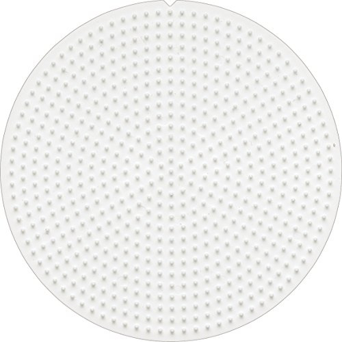Hama - 595 - Loisirs Créatifs - Plaque Ronde pour Perles à Repasser Mini, (couleur)
