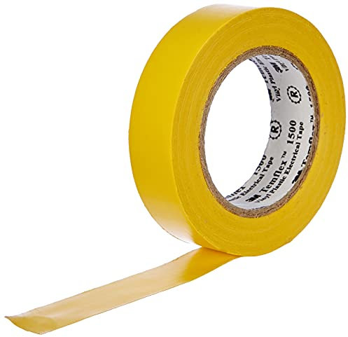 3 M Temflex isolation tape 15 mm 10 m yellow
