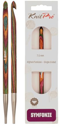 KnitPro Symfonie Afghanische/Tunesische Häkelnadeln | 7mm