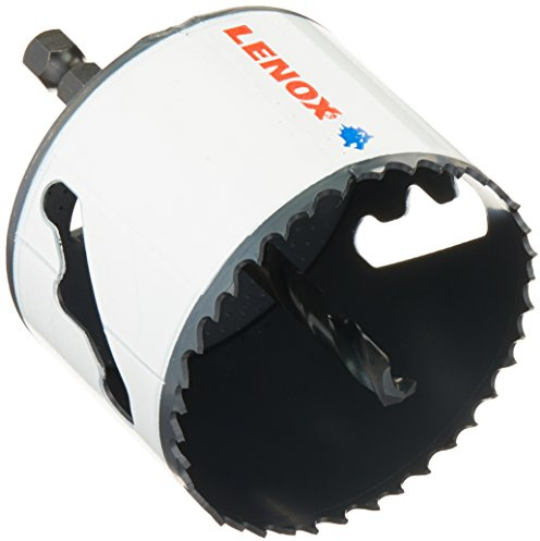 LENOX Tools Bi-Metal Speed Slot Arbored Hole Saw with T3 Technology, 2-3/4