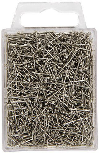 KnorrPrandell 8045100 Stecknadeln, 10 mm, Silber