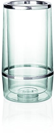 Flaschenkühler aus SAN Kunststoff - doppelwandig, XTRA PREISWERT, nicht spülmaschinentauglich/Ø 11,5 cm, Höhe: 23 cm