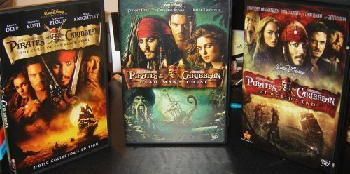 Pirates of the Caribbean Trilogy (Curse of the Black Pearl / Dead Man's Chest / At World's End) by Johnny Depp