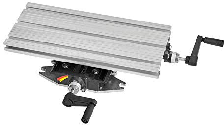 WABECO 2-Achsen Koordinatentisch K400 Aufspannfläche 400 x 180 mm zu WABECO Bohrständer Fräsständer BF Frästisch Bohrtisch für Bohrständer Made in Germany