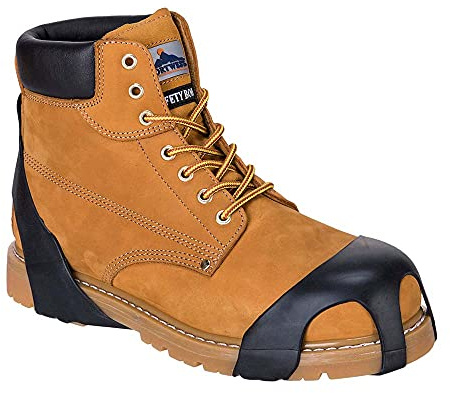 Portwest Cubre-Suelas, Anti-Resbalón, Tamaño: XL, Color: Negro, FC94BKRXL