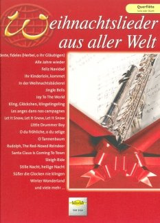 WEIHNACHTSLIEDER AUS ALLER WELT - arrangiert für Querflöte [Noten / Sheetmusic]