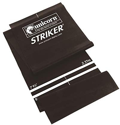 Unicorn Dart-matta | Striker | Lätt EVA-polymer | Internationellt & 8 fot kastlinjer