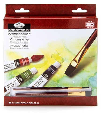 Royal & Langnickel Watercolor Paint, 20-Piece, 18 Count (Pack of 1)