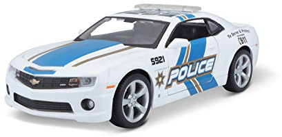 Maisto - 31208 - Véhicule Miniature - Modèle À L'échelle - Chevrolet Camaro Ss Rs Police - 2010 - Echelle 1/24