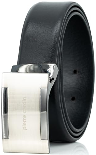 Pierre Cardin Ledergürtel Herren Gürtel Herren, 70119 schwarz, Farbe/Color:schwarz, Size:110