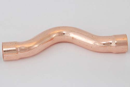 2x Kupferfitting Überbogen 15 mm 180 Grad 5085 i/i Lötfitting copper fitting CU