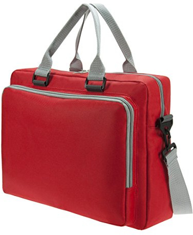 HALFAR® HF8810 Congress Bag Solution fritidsväskor fritidsväska axelväskor väska, färg: röd, röd