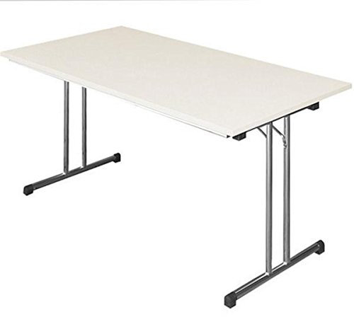 KLAPPTISCH Besprechungstisch Kantinentisch Verkaufstisch Schreibtisch 140x70 Ahorn Dekor 350602
