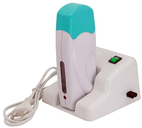 EpilWax - Chauffe Cire Épilation Professionnelle avec Base Modulaire - Compatible avec Cartouches Roll-On 100 ml EpilWax - Gamme Modulaire Vert/Blanc
