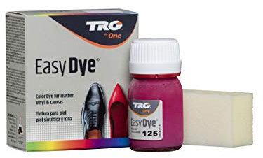 TRG The One Easy Dye, Farbe zur Wiederherstellung der Lederschuhfarbe, Violett (125 Fuchsia), 25 ml