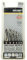 Alpen, Punta elicoidale in HSS al cobalto, extra-corta, DIN 1897 PZ, ø 2-8 mm, 6 pz, in confezione di plastica, 100906100