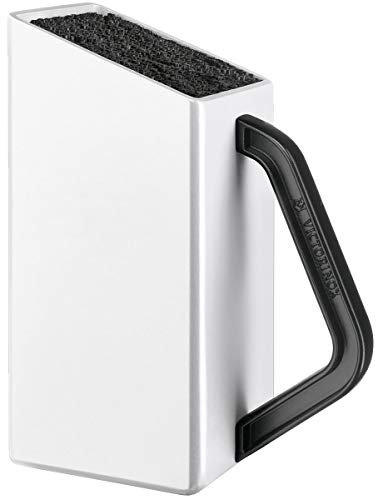 Victorinox Swiss Classic Bloc à Couteaux Universel, Petit, Vide, Non Garni, Plastique, Nylon, Blanc
