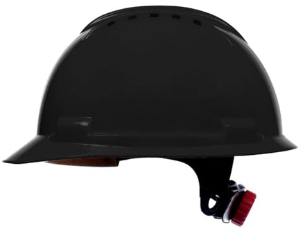 Stenso Bauhelm SP200T Baustellenhelm Schutzhelm EN 397 348g | Schutzhelm Bauarbeiterhelm, leicht und belüftet, HDPE, 4-Punkt-Befestigung, kurzes Visier, Schraubenverstellung, EN 397