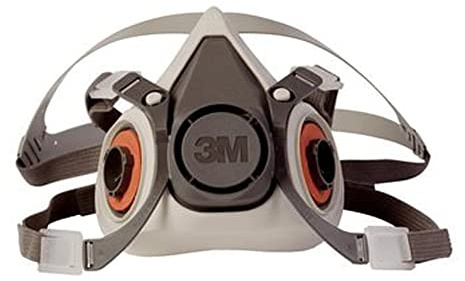 3M Safety 142-6100 6000 Series, Small Reusable Half Face Mask Respirator