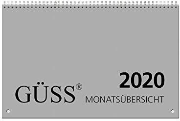 GÜSS-Monatsübersicht DIN A4 - Wire-O