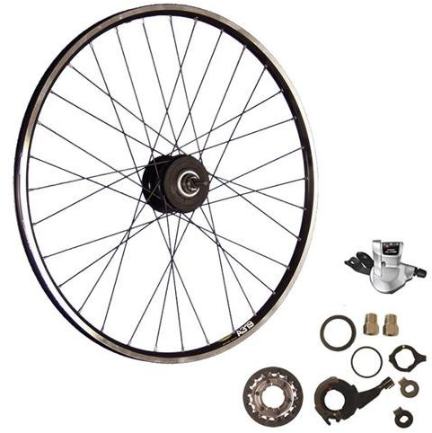 28 Zoll Hinterrad Mavic A319 Shimano Alfine 11 Gang Nabenschaltung schwarz