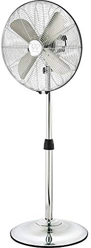 Westinghouse Lighting Silver Stream/ 40 cm, 3in1 Portable Ventilator, Installation als Tisch-, Stand- oder Wandventilator möglich, chrom 7242140