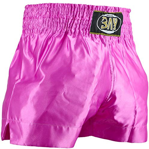 Kick-Thai-Box Hose von Topstar aus 100% Satin blanko (L)