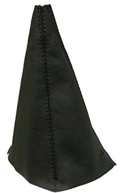 JPstraps - Funda Palanca de Cambios de Cuero Piel Natural Color Negro Compatible con Fiat Ducato II (1993-2006)