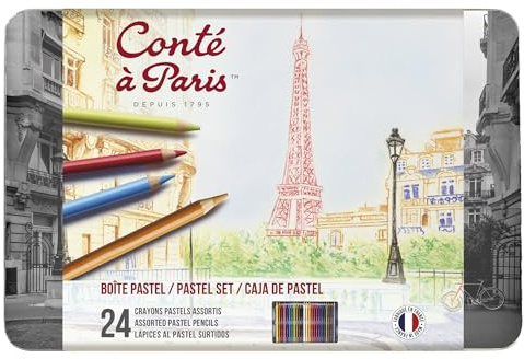 Conte a Paris - Lápices pastel (24 unidades)