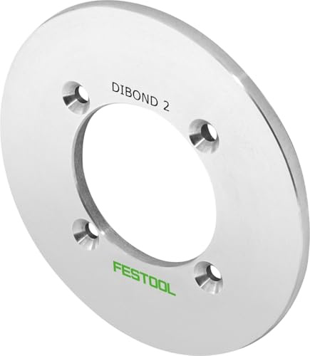 Festool Tastrolle D6 - Führungsrolle für Plattenfräser, 6 mm | Originales Festool Zubehör für präzise Frästiefe – Plattenstärke 6 mm, geeignet für Sandwichplatten aus Aluminium