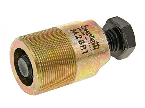 Polradabzieher Buzzetti M28x1mm Rechtsgewinde auàŸen für 125-150-200ccm Piaggio | Für Polrad/Rotor der Lichtmaschine; Gewinde M28x1mm, kompatibel mit Gilera und Vespa 125-200ccm, Spezialwerkzeug am Roller