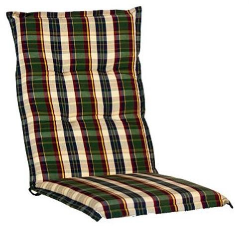 Polsterauflage Gartenstuhlauflage Modell 2100 (Hochlehner 120x50 cm)
