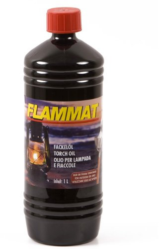 6Pack Scented Citronella Lantern Torch and Lamp Oil in 1L - Citronella Oil for Garden Burners, Garden Torches, Oil Lamps, Tiki Torches - Insect Repelling Citronella Oil for Outdoor Lamps