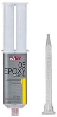 Wiko 2-K Epoxy Metallkleber 5, 25 ml Doppelkartusche EPOM.S25 inkl. Mixtülle