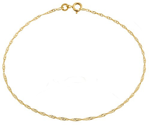 Fa. Thomas Maier Singapurkette Armband - 1,4mm Durchmesser - 333 Gold, Länge wählbar von 17-22cm