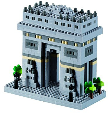 Brixies - 410163 - Jeu de construction 3D-Motif - Arc de triomphe