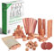 Palline Antitarme in Legno di Cedro - Protezione Naturale 100% Biologica per Armadi, Cassetti e Guardaroba - Anti-Tarme e Anti-Acari - KALIGEN® (Set da 50)