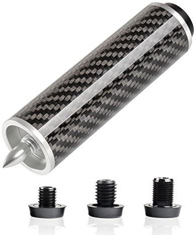 KONLLEN Pool Queue Verlängerung mit 3 Bumpern 2‘‘ 3‘‘ 4‘‘ 8‘‘ Kohlefaser Billard Zubehör für Mezz Predator Jflowers Queue