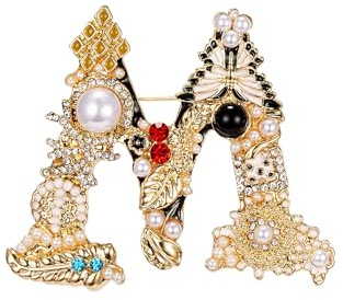 Damen-Brosche, modische Brosche für Mädchen, Party, Mode, feministische Strass-Kristall-Anstecknadel, Zubehör (C)