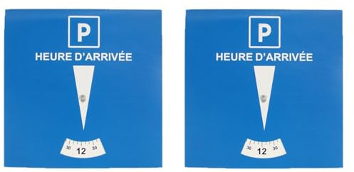 1 / 2pcs Portable Parking Timer Discs Feature Easy Operate and Road Compliance for Efficient Traffics Control European Parking
