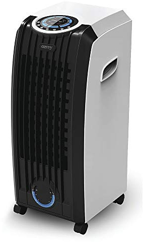 Camry CR 7905 Climatizador Evaporativo 3 en 1 Enfriador de Aire, Humidificador, Purificador de aire, 3 Modos de Ventilador, Oscilante, Depósito de agua 8 Litros, Air Cooler, Mando a Distancia, 325W