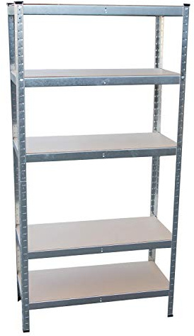 Top-Multi Schwerlastregal Lagerregal 180 x 90 x 40cm - M - 5 Böden - 1 Stück