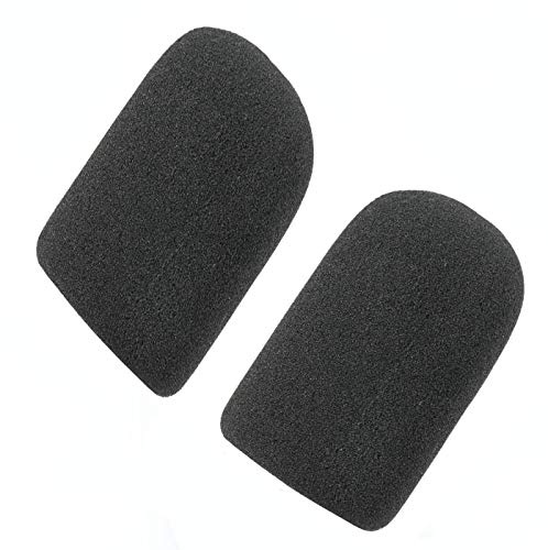 QQC NT1-A NTK Mikrofon Pop Filter Mikrofon Schaumstoff Winddichte Abdeckung kompatibel mit Rode NT1-A, NT2-A, NTK, K2 Rode Podcaster, 2 Stück