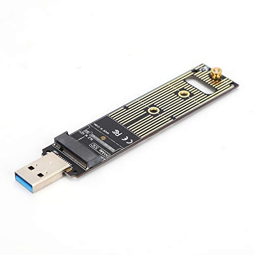 Asixxsix NVMe a USB adaptador M.2 NVME a USB, lector SSD tarjeta adaptadora, adaptador SSD para Hot Plug y Pull Plug and Play
