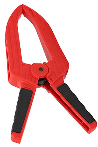 Holzbearbeitungs-Federklemme mit Langer, Flacher Nase für Tischler-Befestigungsclip, Ergonomisches Design für Einfachen Halt und Starke Klemmkraft, Tischler-Handwerkzeug (2 Zoll