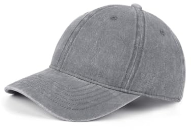 Zylioo XS-S Washed Basecap Kleiner Kopf,Vinatge Kappe Größe 53-57,Baseball Cap Kleine Größen,Kleine Baseballkappe(Version 2.0)