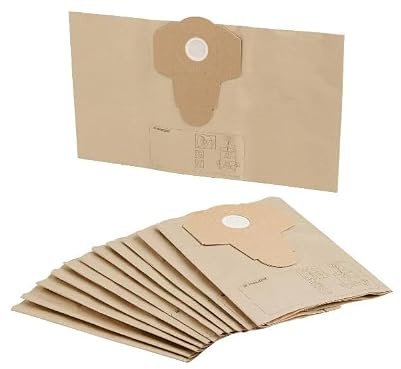 Compatible with Parkside PWD 20 B2 / PWD20 B2 / PWD20B2 Vacuum Dust Bags 1300 wet dry 20 ltr 5PK
