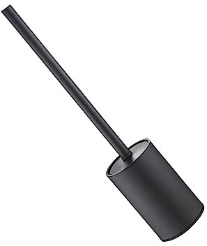 ULDIGI 1pièce Brosse De Toilettes Inoxydable avec Support Brosse De Nettoyage Compacte Et Ergonomique pour Salle De Bain Design Élégant Et Pratique pour Stockage