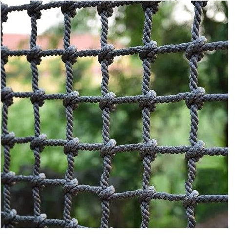 Kletternetz, Frachtstrickleiter, Dekoratives Netz Für Gartenzäune, Geeignet Für Spielplätze Im Innen- Und Außenbereich, Balkongeländer, Treppenschutz(Size:1 * 5m(3.3 * 16.4ft))